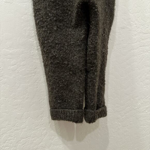 Zara Black Fuzzy Sweater Romper - Picture 4 of 9